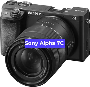 Замена Чистка матрицы на фотоаппарате Sony Alpha 7C в Санкт-Петербурге